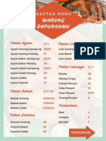 Daftar Menu Fix