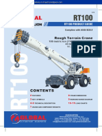 Rough Ter Rain Crane: Rt100 Product Guide