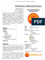 Universidad Autónoma Latinoamericana - Wikipedia, La Enciclopedia Libre