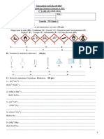 Controle TP Chimie 01 SM 2021