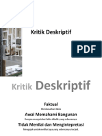 Minggu 05-Kritik Deskriptif