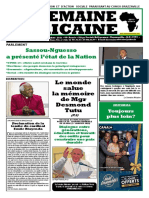 Edition du Mercredi 29 Décembre 2021 4106