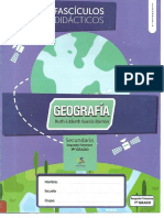 Fasciculo Sec. 1ero Geografia 2do Trimestre