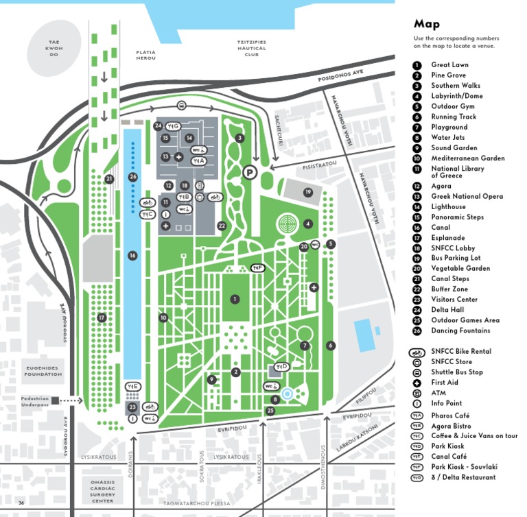 Map of SNFCC Venues and Locations | PDF