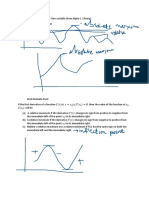 Optimization One Variable Derivatives Tests