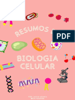 Resumos de Biologia Celular Bio Resumida 2022