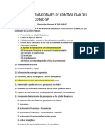 Normas Internacionales de Contabilidad Del Sector Publico Nic