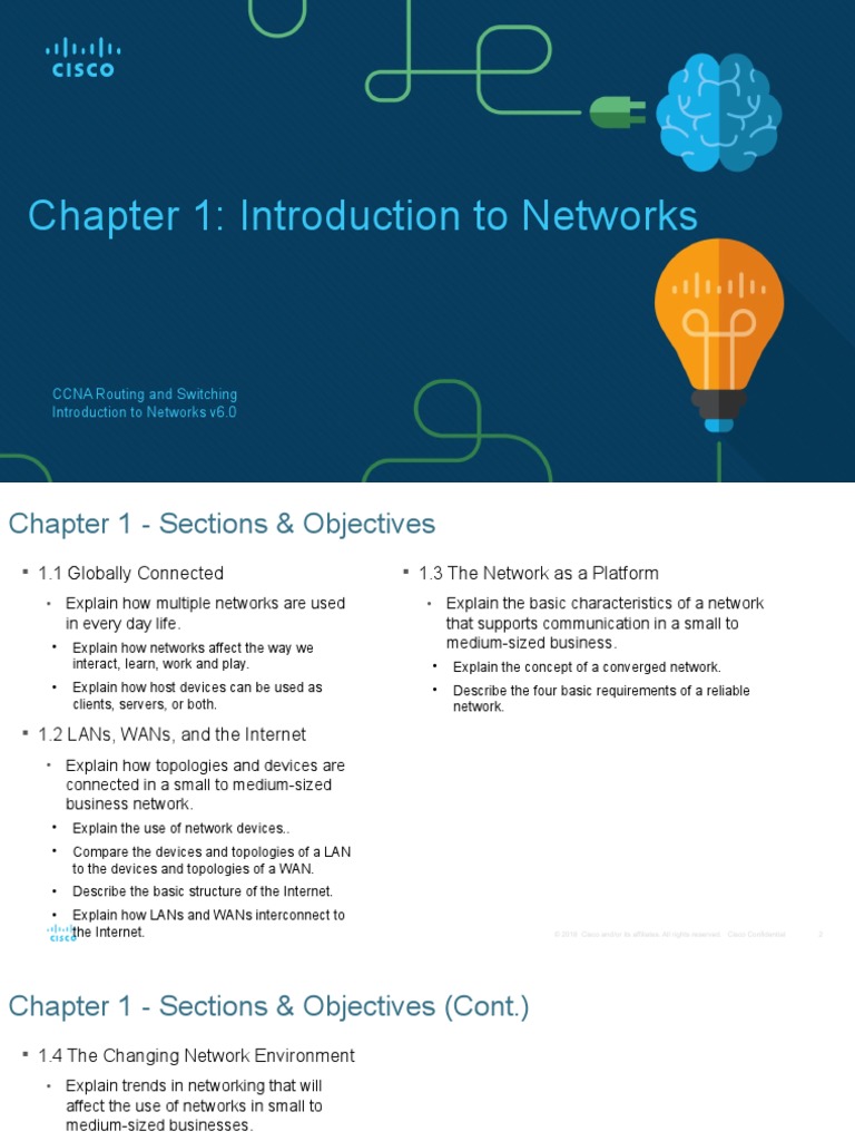 CCNA Routing and Switching Introduction To Networks v6.0 | PDF ...