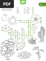 Picture Crossword Level 1: Plants