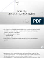 LKAS 17 - Accounting For Leases