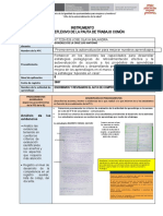 4.DIARIO REFLEXIVO - ANAÁLISIS DE EVIDENCIAS - Sesión Clinica