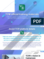 TCM Training English
