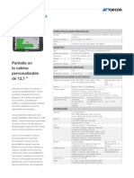 Xdplus Console-Oem Datasheet 7010-2309 Revc LTR Es La Lores