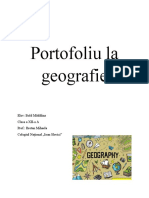 Portofoliu la geografie