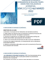 Presentacion Sem2 C1y C2 Metodos de Tiempo-Dinero para Evaluar Proyectos. Ing. Econ. Marzo 2022