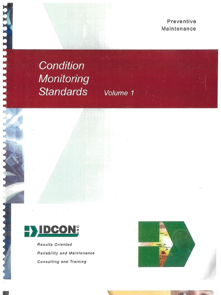 Condition Monitoring Standars Volume 1 | PDF