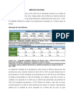 Analisis de Demanda en Bolivia