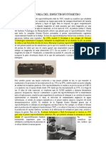 La Historia Del Espectrofotómetro