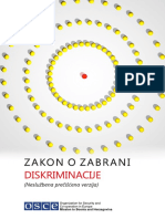 Zakon O Zabrani: Diskriminacije