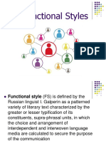 Functional Styles