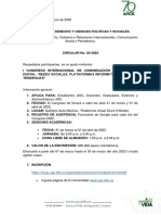 Circular #04 I Congreso Internacional de Comunicación Social y Periodismo