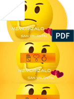 Emoji Memorizalo San Valentin