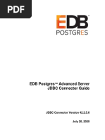 EDB Postgres Advanced Server JDBC Connector Guide v42.2.5.6