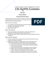 Alpha Zeta Rules and Bylaws Feb 2022 Revised by MB