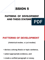 Session 5. Paragraph Development Rev