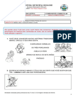 2º Ano D - 1º Bimestre - Bloco 3 - de 19-04 A 07-05-21