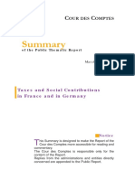 Taxes and social contributions in France and in Germany
