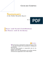 Taxes and Social Contributions in France and in Germany