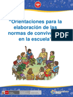 2.4. Orientación para La Elaboración de Normas de Convivencia Escolar