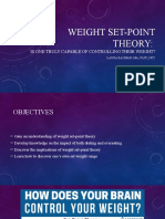 SRC 2021 - Weight Set-point Theory