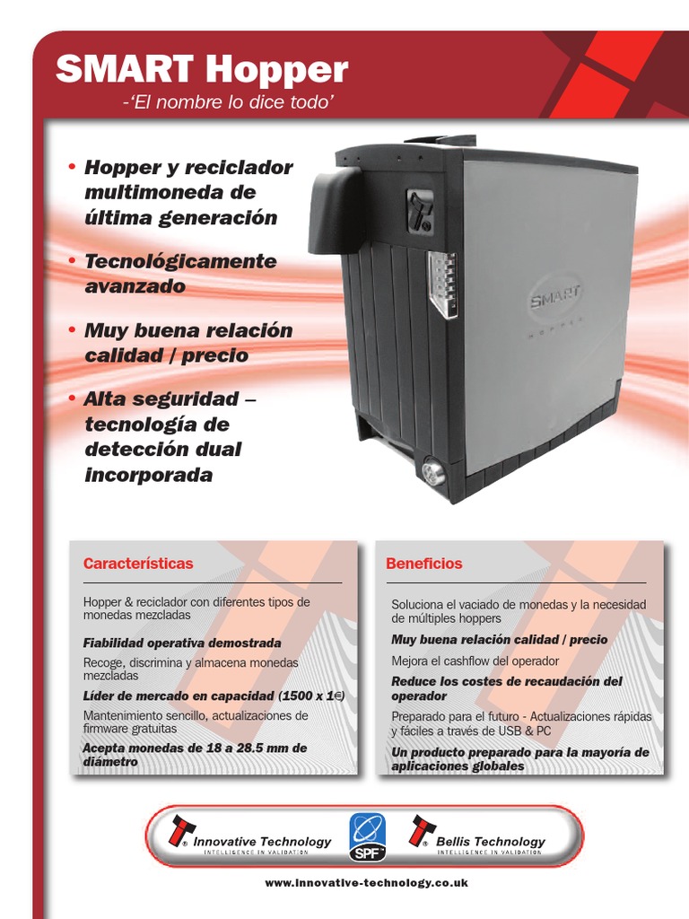 Smart Hopper | PDF | Ciencias de la Computación | Hardware de la ...