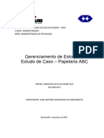 NEMETALA, Rafael. 2007 - Gerenciamento de Estoque, Estudo de Caso Papelaria ABC