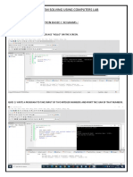Problem Solving Using Computers Lab Guide