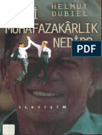 Helmut Dubiel - Yeni Muhafazakarlık Nedir