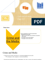 Unit 3.2 Crime and The Media