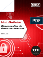Hot Bulletin - Desconexión de Rusia de Internet