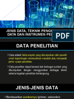 Jenis Data, Metode Pengumpulan Data Penelitian 2