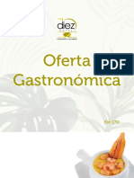 Oferta Gastronómica Menú Completo