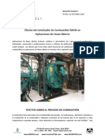 Efectos Del Catalizador de Combustible FEROX en Aplicaciones de Llama Abierta RENNSLI