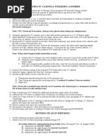 IV Injection Procedure Guide | PDF | Intravenous Therapy | Syringe