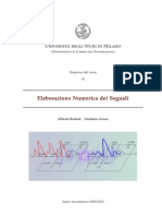 Elaborazione Numerica Dei Segnali