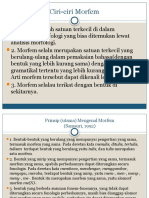 3.2 Materi Kuliah Morfologi