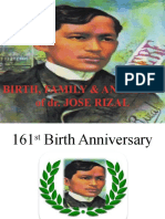 Birth, Family & Ancestry of Dr. Jose Rizal