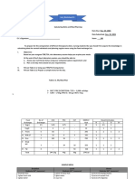 Lab - Worksheet #1: DIET PRESCRIPTION: TER 1,890 Cal/day: CHO 247g PROT. 60 G FATS 73g