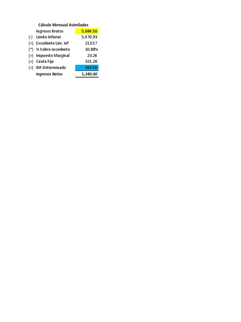 Cálculadora Asimilados PDF
