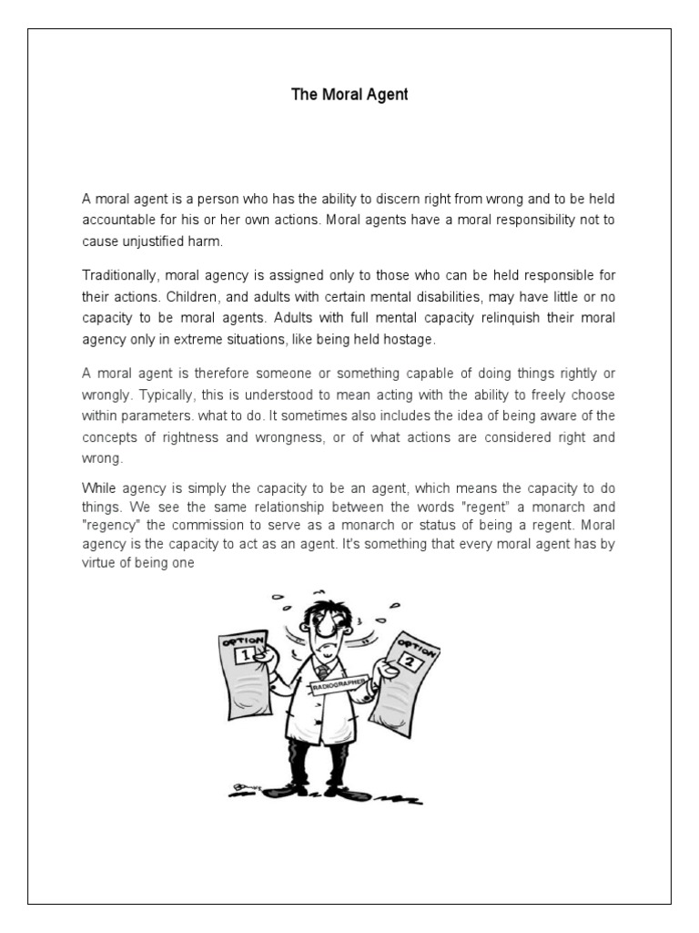 The Moral Agent | PDF | Science & Mathematics